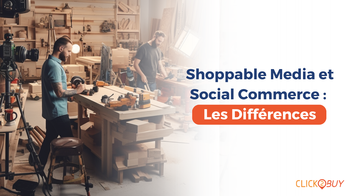 image article shoppable et social differences
